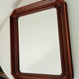 Vintage 60s beveled octagonal mirror 51*40 cm
