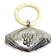 Solid silver rattle