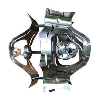 Typical chrome chandelier 70