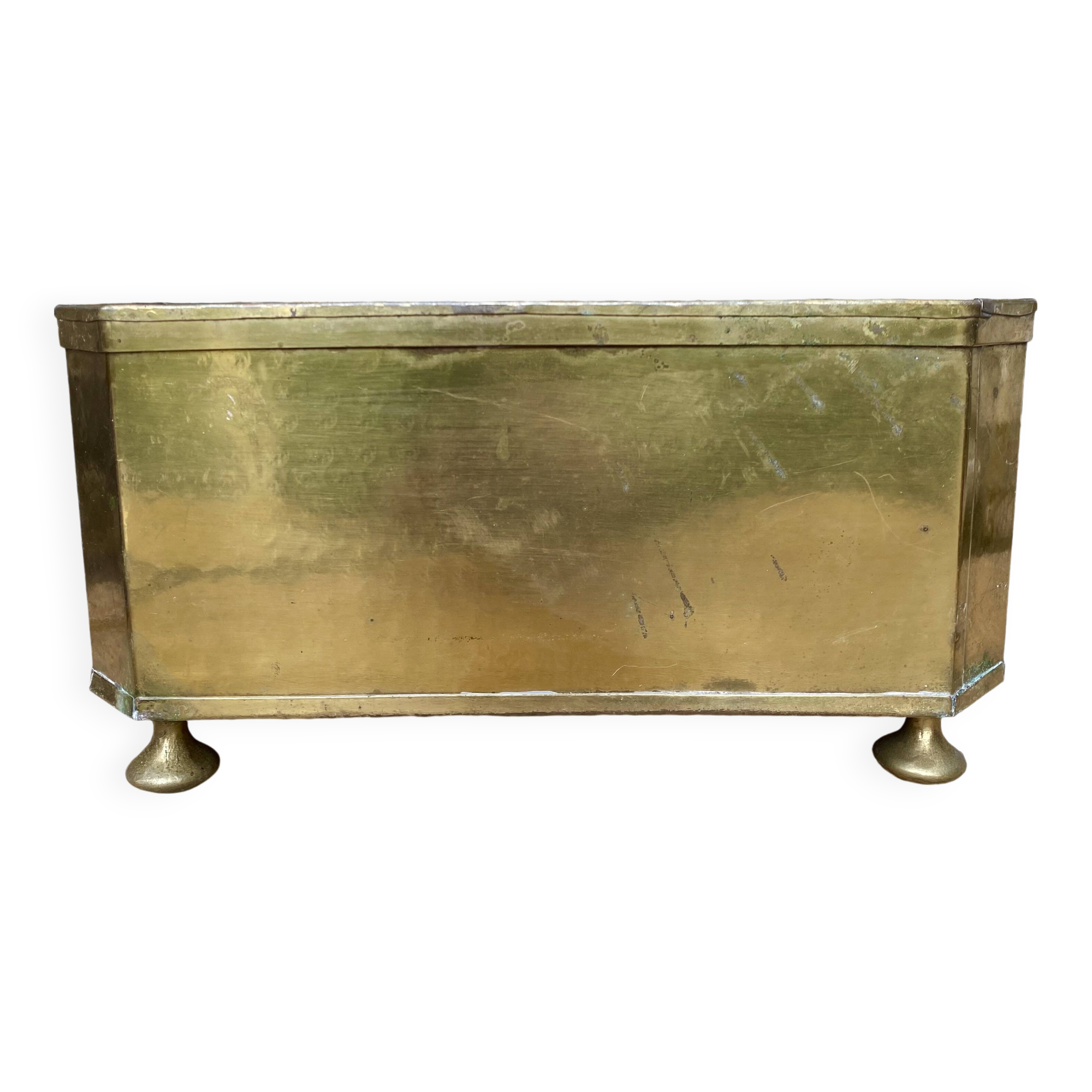 Brass planter, Italy 1970