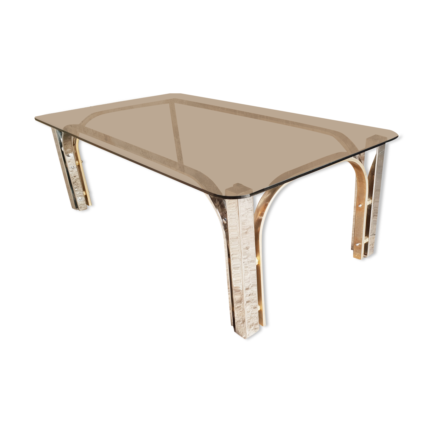 Table basse en verre