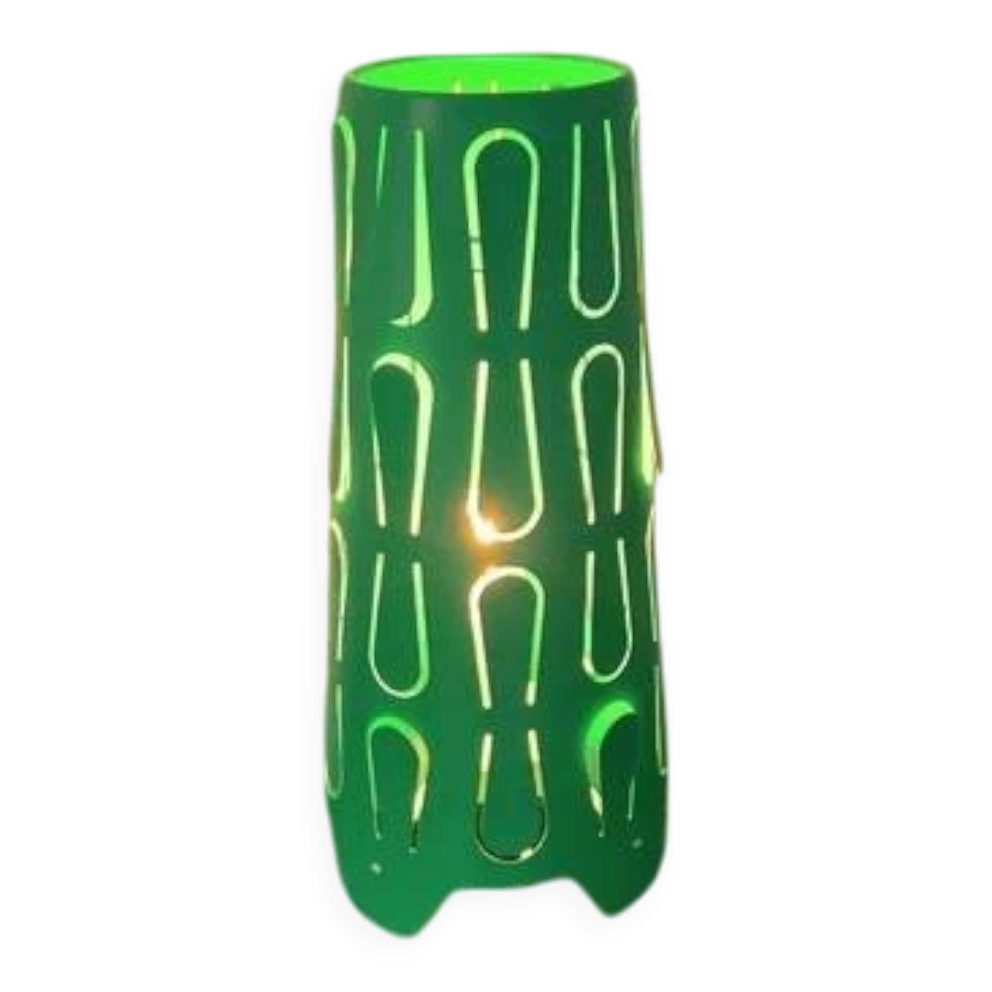 Vintage green metal IKEA lamp
