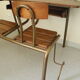 Bureau d'écolier pupitre double Matco Paris déco rétro vintage