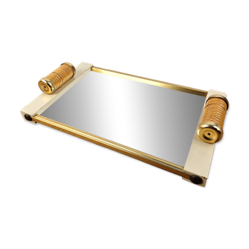 Art Deco mirrored serving tray