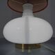Floor lamp with illuminated glass stand from Doria Leuchten, 1960s.