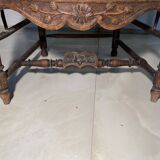 Fauteuil Provençal paillé - XVII eme siècle