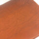 4 chairs in brown skaï and metal vintage year 60
