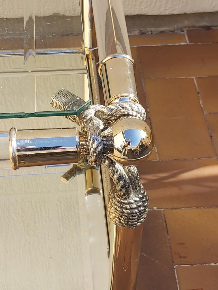 Hollywood Regency coffee table 1970