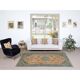 Traditional Hand-Knotted Vintage Turkish Red Area Rug. Handmade in Turkey