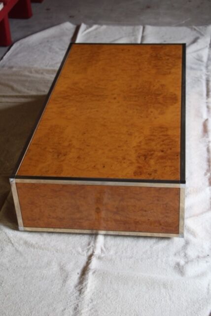Table basse loupe orme 1970