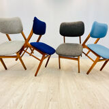 Set of four dining chairs