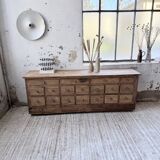 1950s workshop furniture in pine