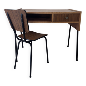 bureau et chaise vintage