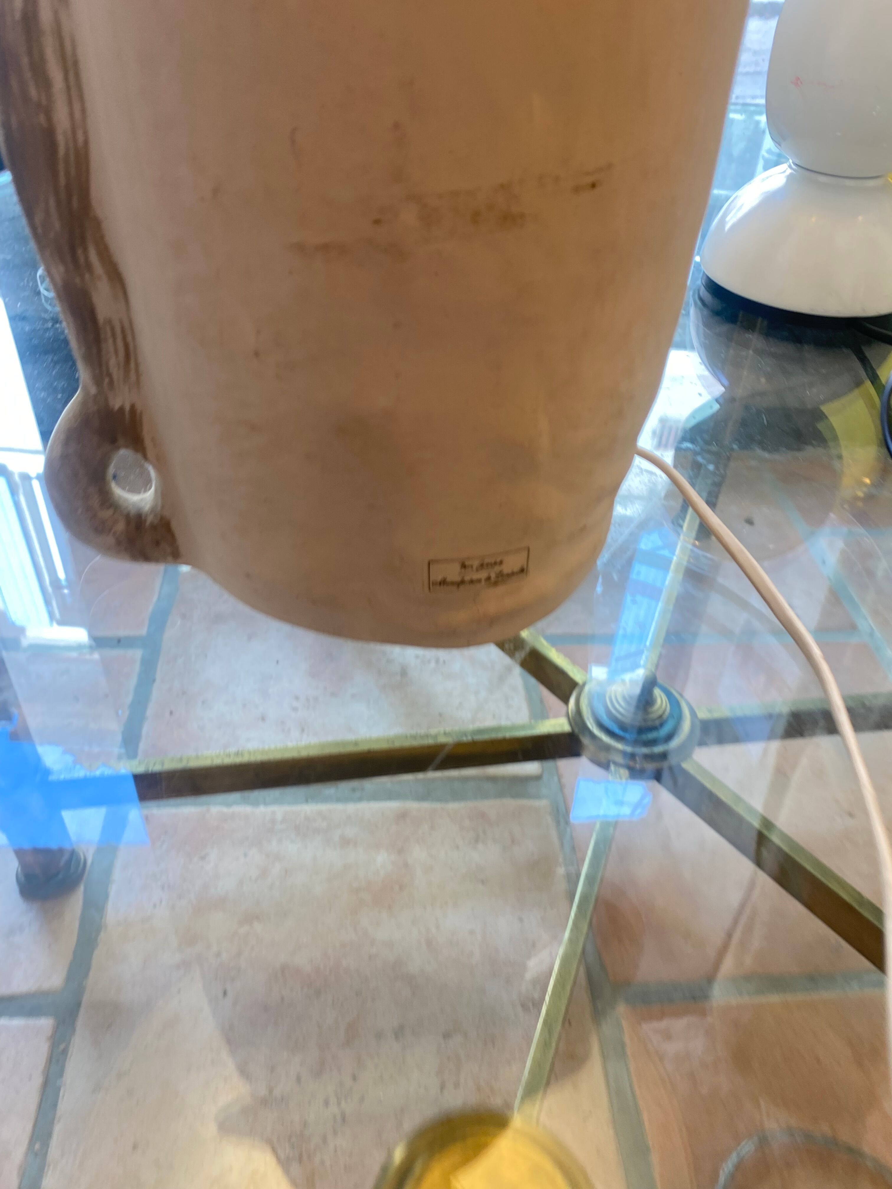 Ceramic lamp Pierre Casenove