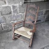 Brutalist rocking-chair