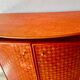Small bamboo and rattan wardrobe circa 1980