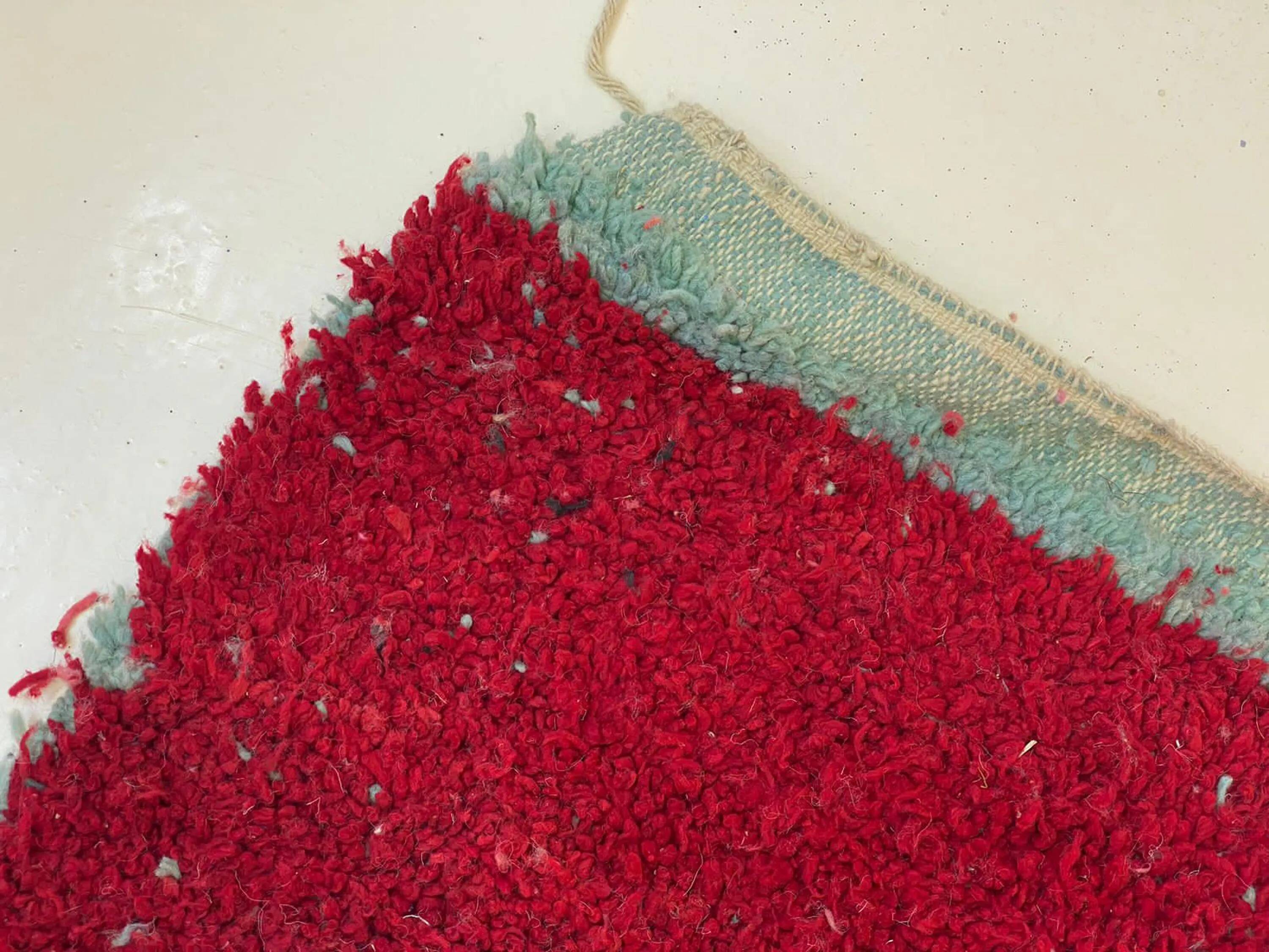 Traditional handmade carpet 250cm x 150cm Moroccan