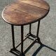 Small folding table called Gateleg, Victorian era