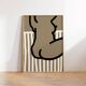 Female figure giclee art print, 50x70cm