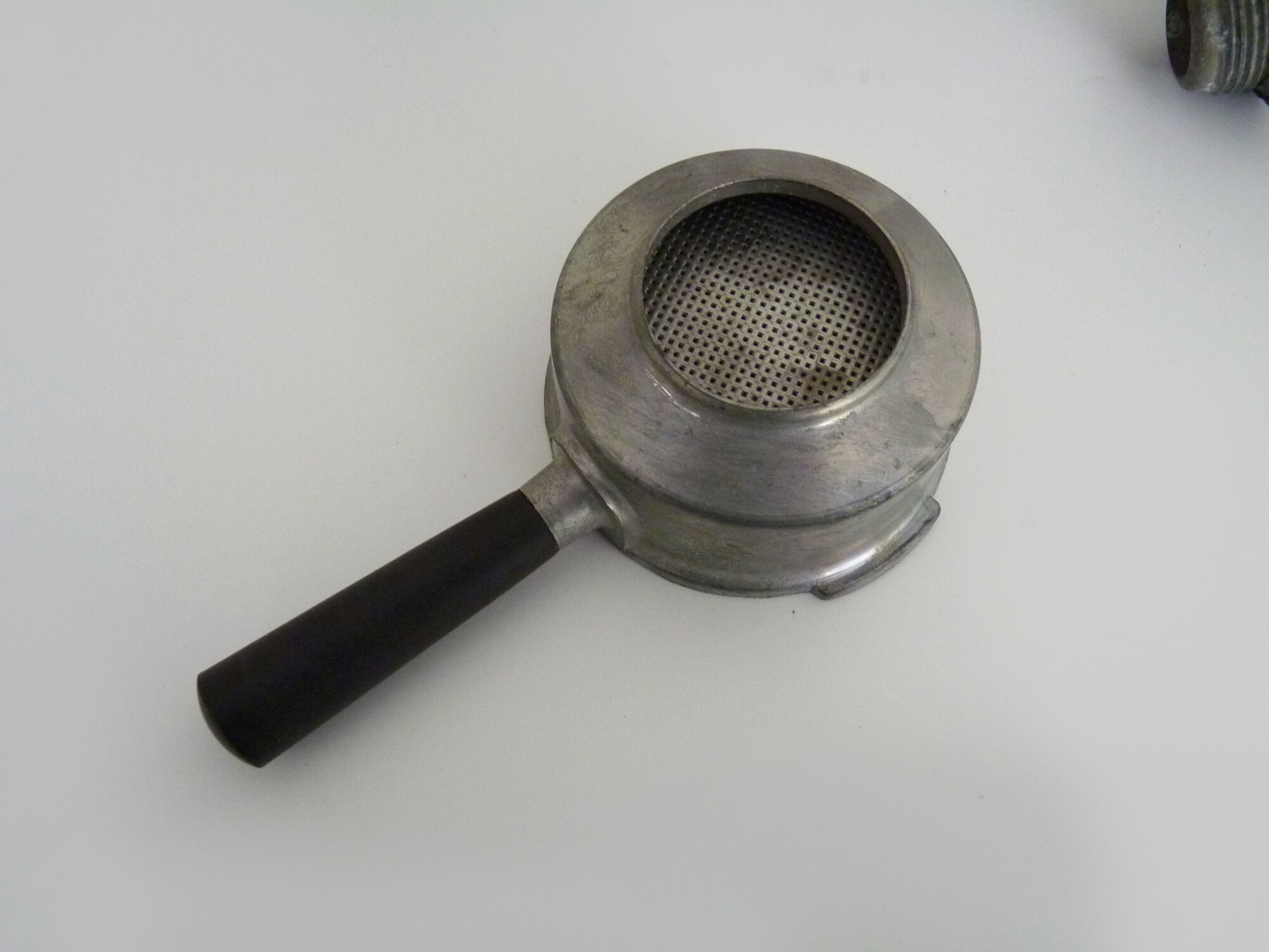 Old Italian coffee maker La Vesuviana aluminum 50s