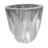 Tulip vase in Lalique crystal