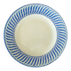 Plat Digoin Sarreguemines "Jacquot" bleu