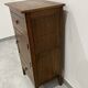 Exotic wood side table