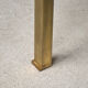 Brass coffee table by Guy Lefèvre