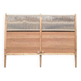 Malora headboard from La Redoute Interiors, woven rope furniture