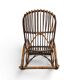 Rohé Noordwolde bent wicker / rattan rocking chair
