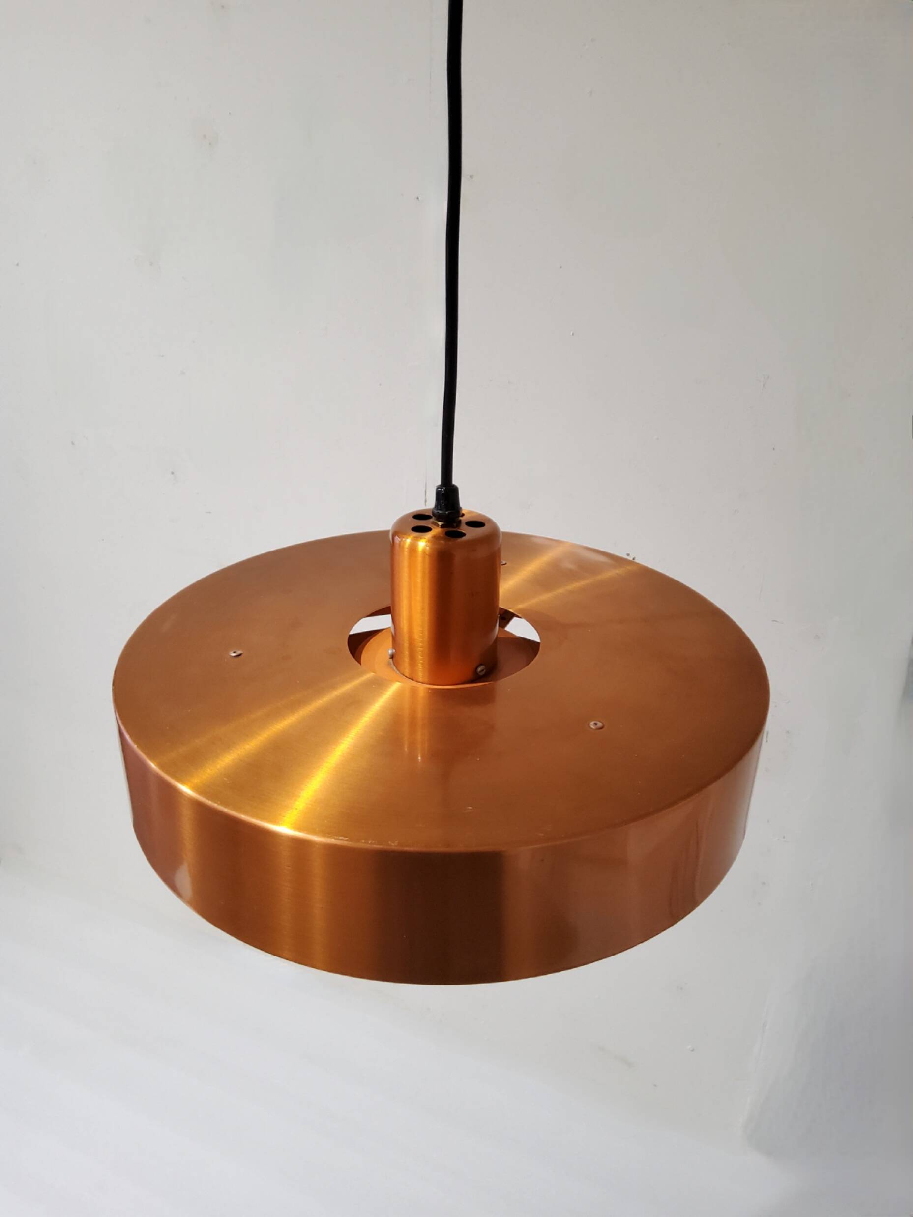 Danish suspension light by Jo Hammerborg for Fog and Morup, 1963 vintage.