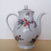 Bernardaud coffee service Limoges birds flowers