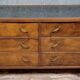 After Paolo Buffa: Italian Art Deco chest of drawers with 6 drawers