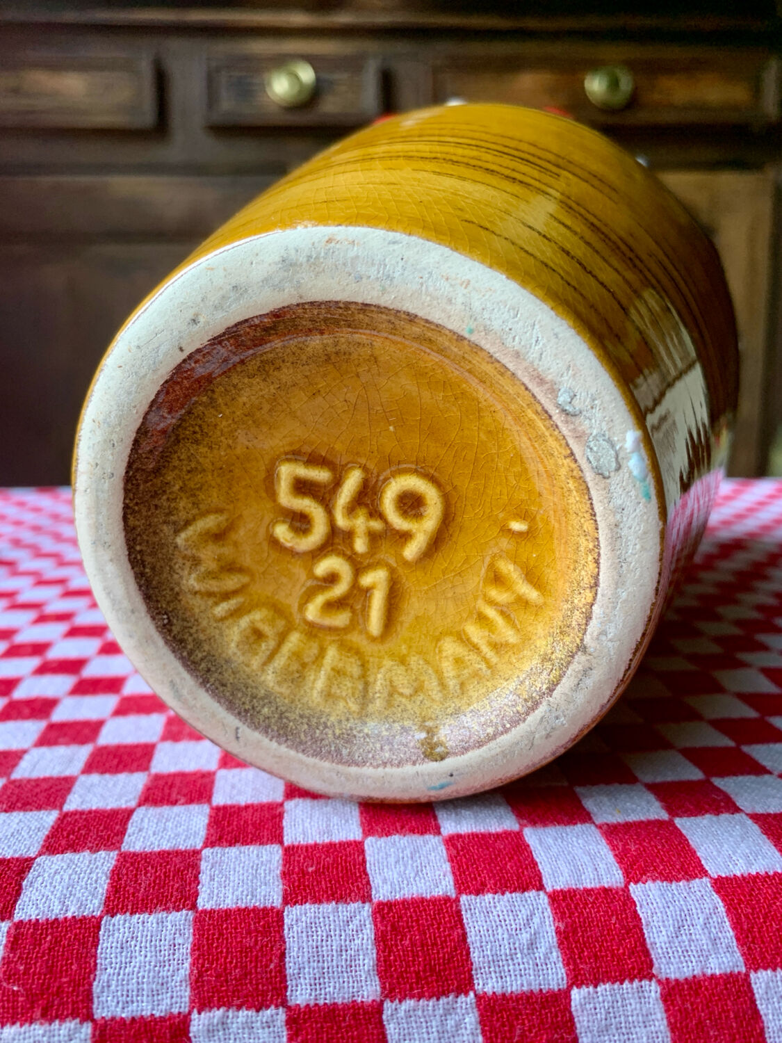 Ceramic vase West Germany Scheurich 1970