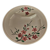 Asparagus plate Sarreguemines decoration sharp sharp early twentieth century