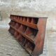 Antique grocery cabinet shop cabinet pine compartment unit 230 cm