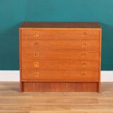 Retro Teak 1960s Danish Chest Of Drawers