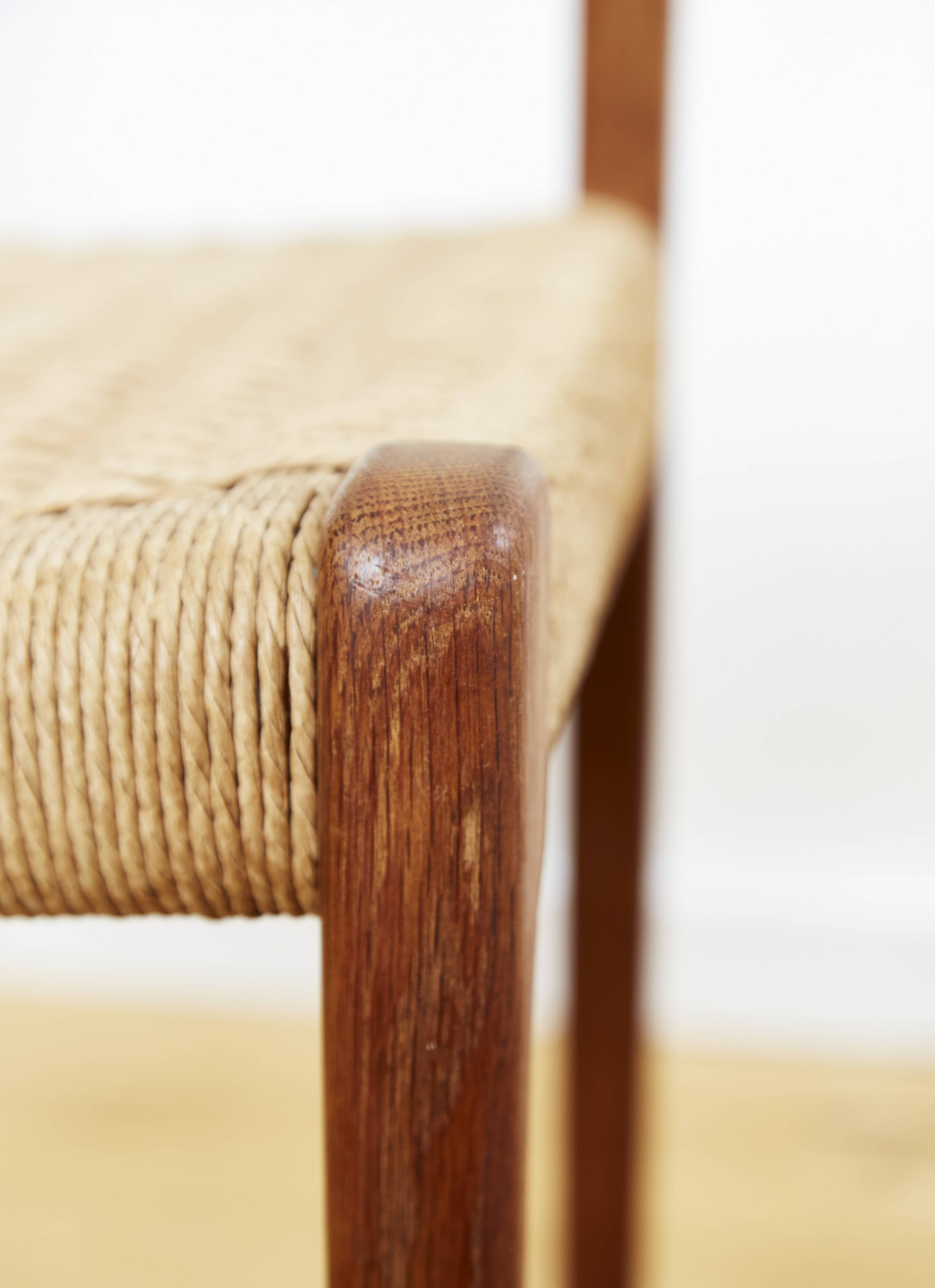 Niels O. Møller No. Dining Chairs No.71 for J. L Moller, Set of 3