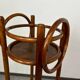 Bentwood side table attributed to Otto Wagner for Thonet.