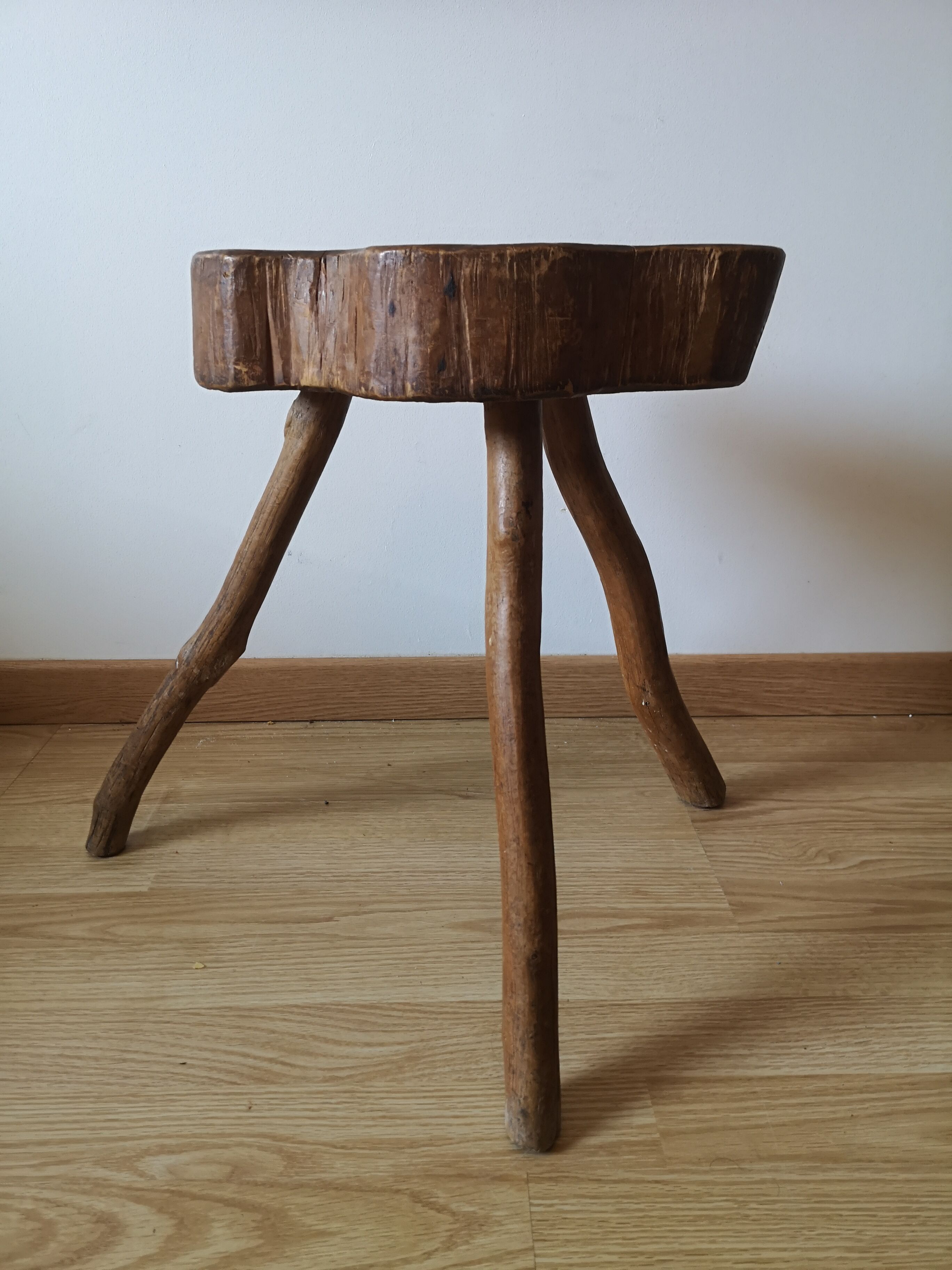 Vintage farm wooden stab