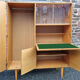 Secretary wardrobe, bookcase, closet, wardrobe, 60s, vintage