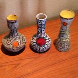 Set of 4 ceramics Vallauris 1950