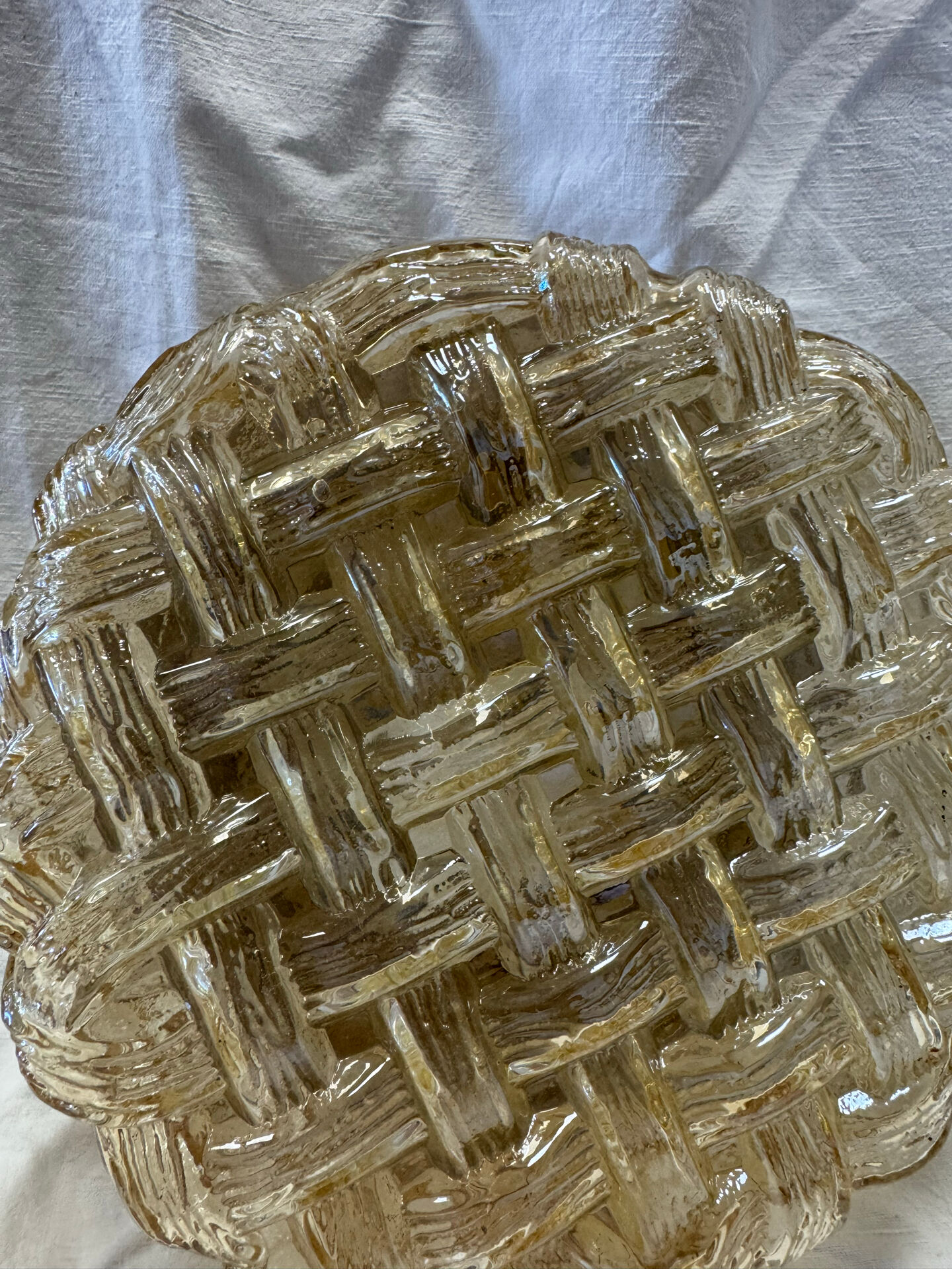 Applique murale en verre