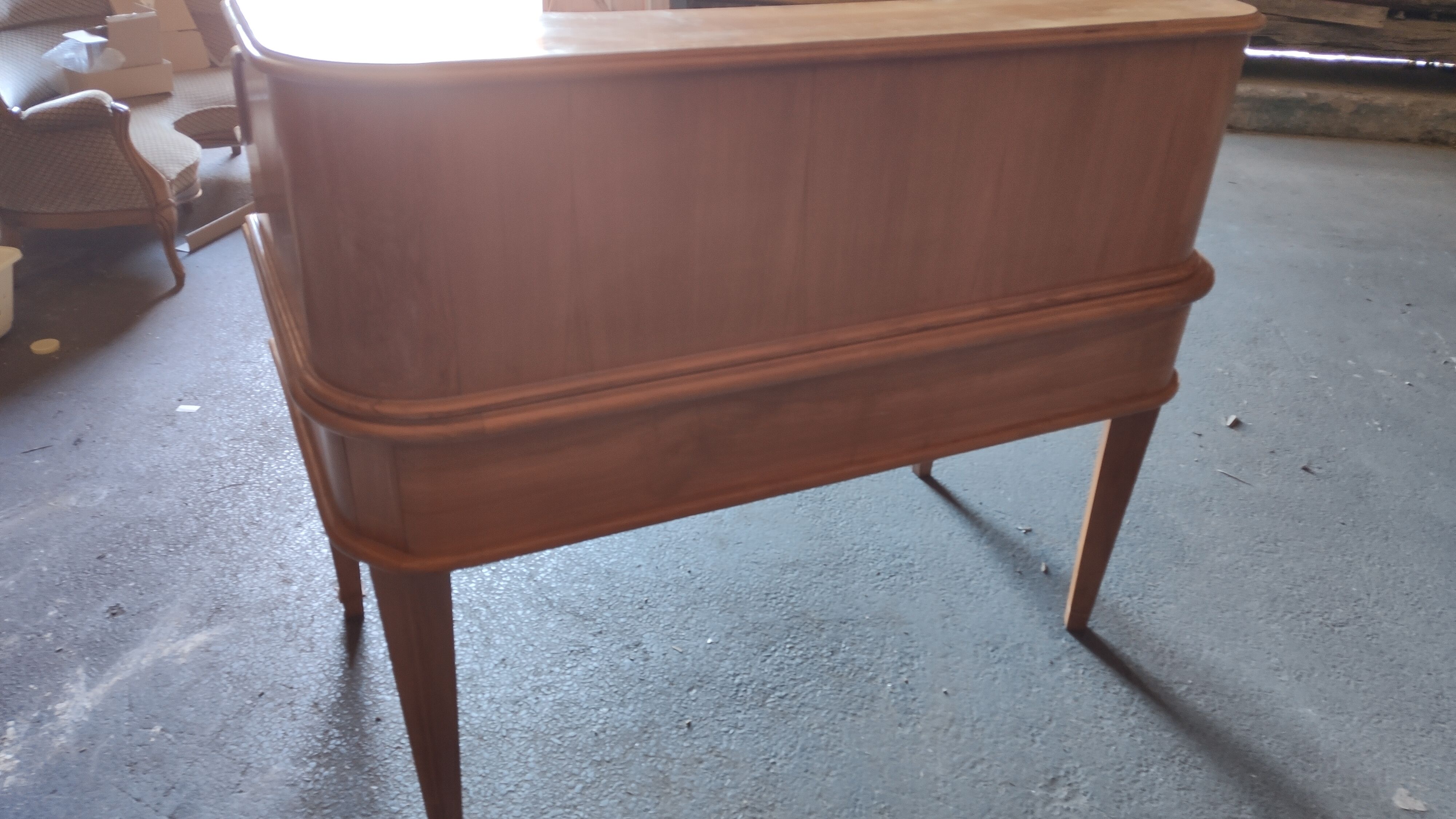 Tiered desk, Carlton cover desk