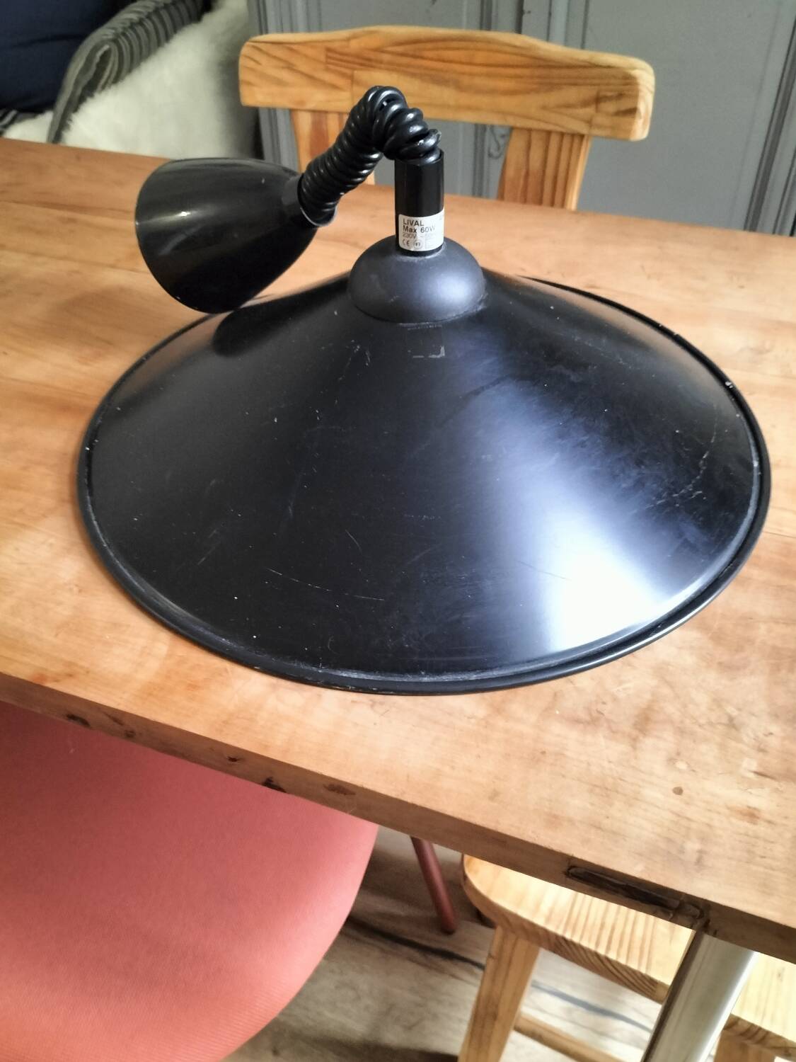 Vintage pendant light from the 1970s