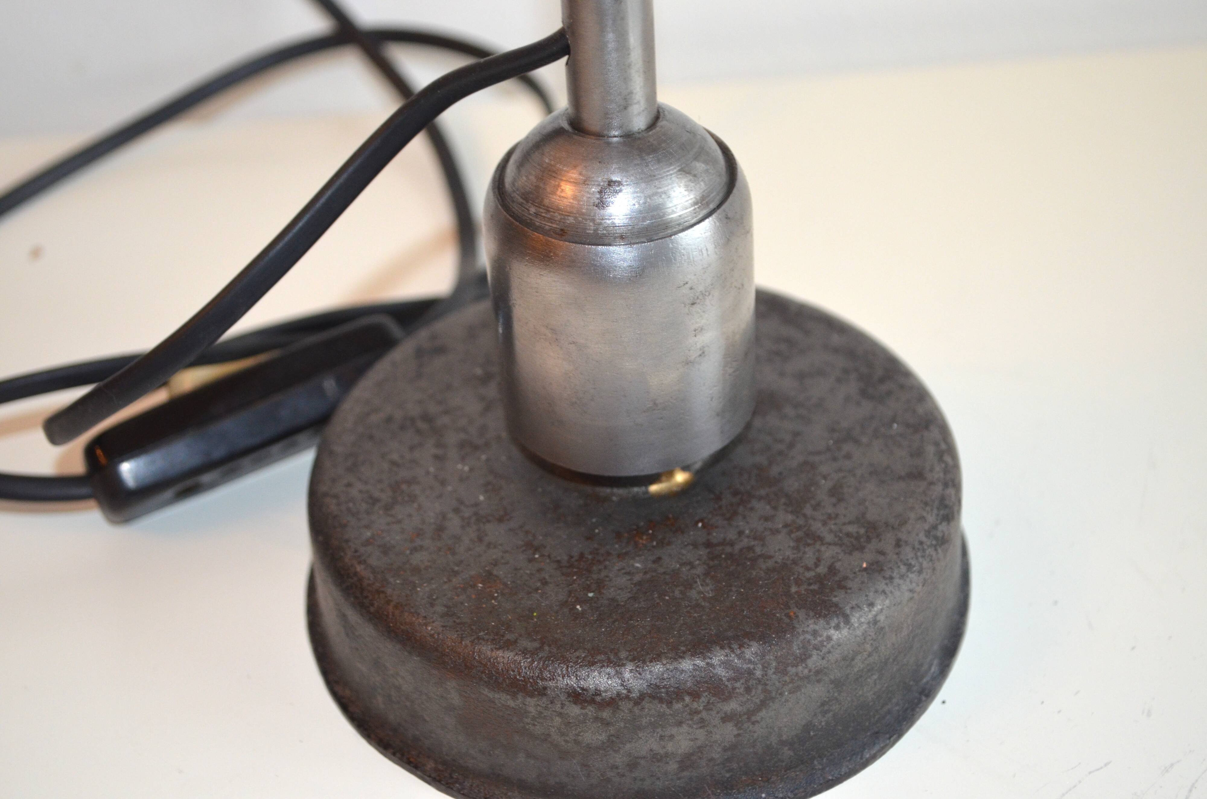 Workshop lamp MAZDA from the 1940s-50s.