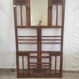Coat racks, solid wood locker room