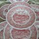 Swiss Landscape dessert plate