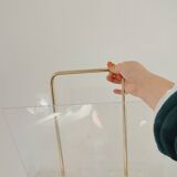 Acrylic magazine rack