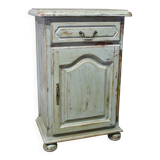 Cherry wood patinated cupboard Provence